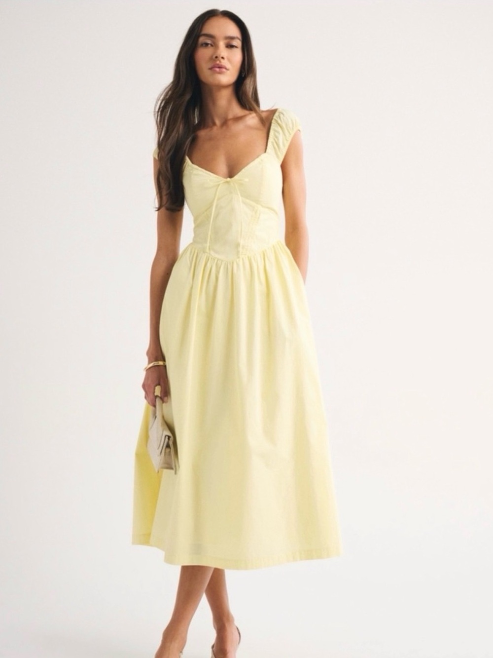 Abercrombie & Fitch Yellow Dress NWT Small